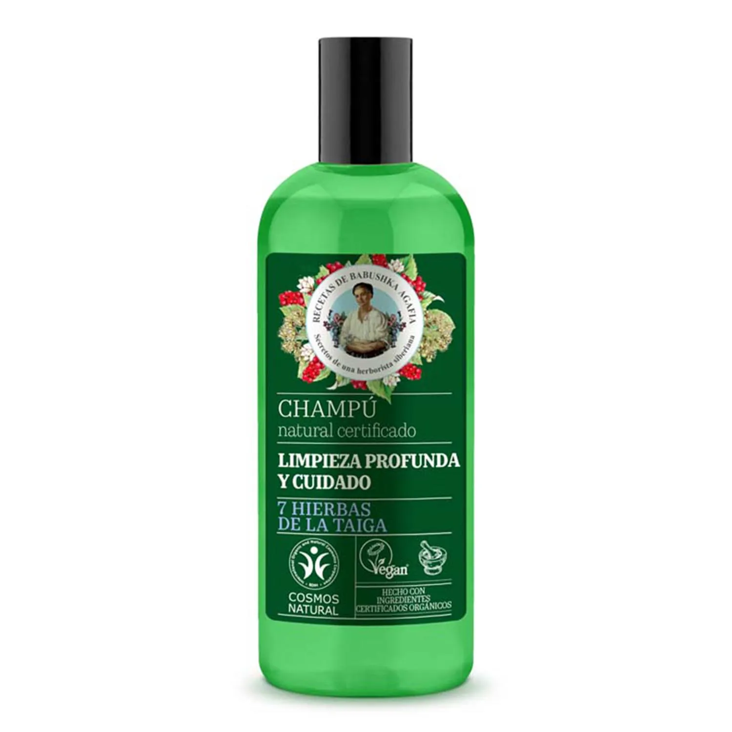 Shampoo naturale Green Agafia 7 Taiga Herbs 260 ml