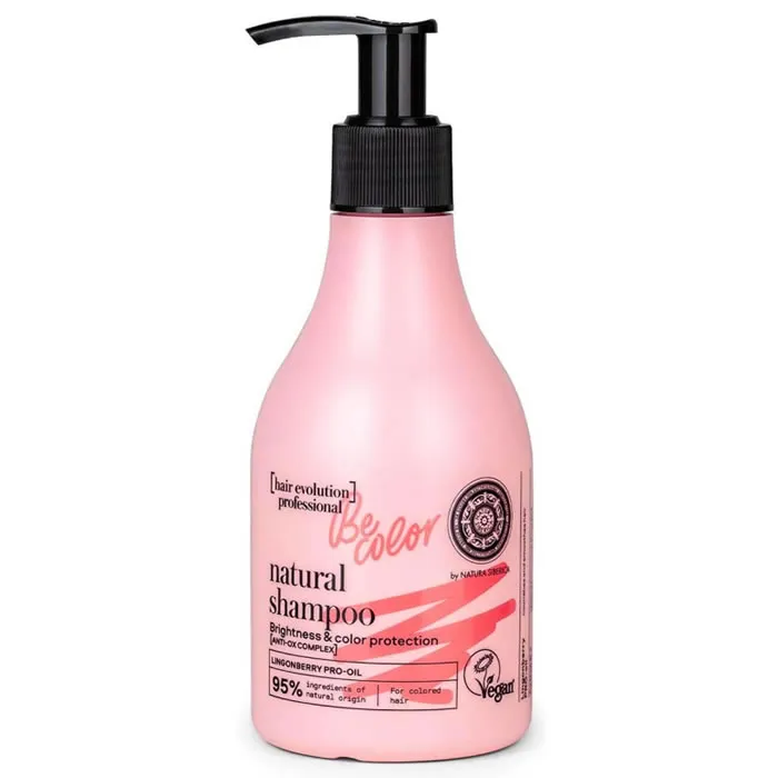 Natura Siberica Shampoo Naturale Be Color Luminosità e Protezione del Colore 245ml