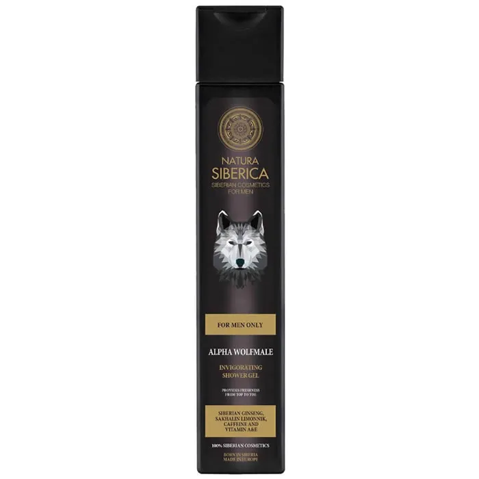 Natura Siberica Alpha Wolf Gel Doccia Rinvigorente Uomo 250ml