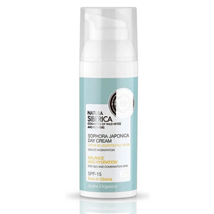 Natura Siberica Crema Giorno Idratante ed Equilibrio Spf15 50 ml