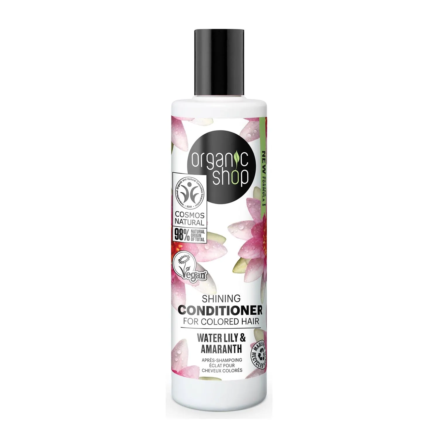 Balsamo Water Lily per capelli colorati Organic Shop 200 ml