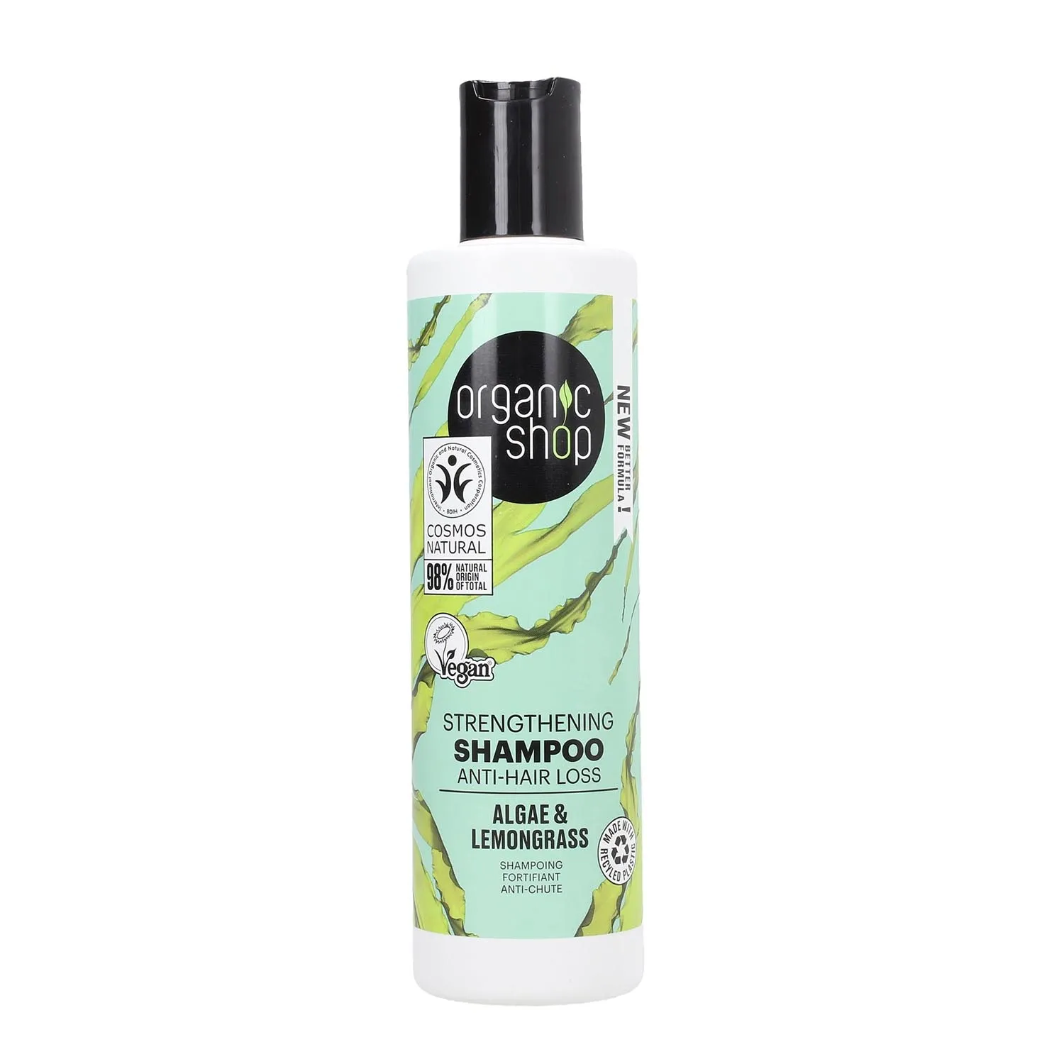 Organic Shop Shampoo Rinforzante alle Alghe Anti-Caida 200ml