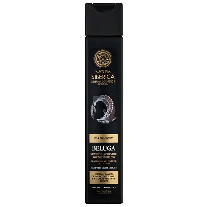 Natura Siberica Beluga Shampoo Attivatore Contro la Caduta dei Capelli 250ml