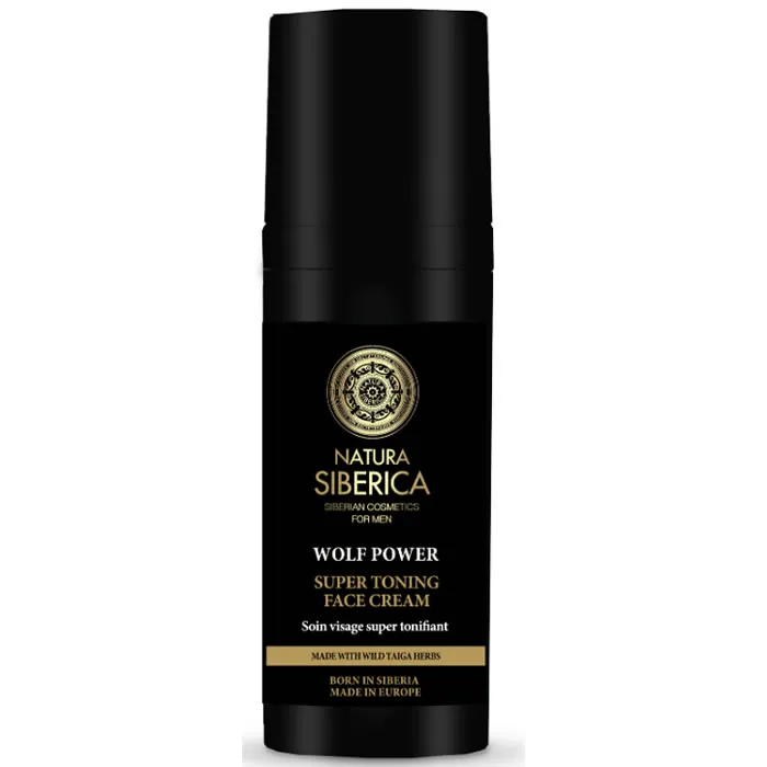 Natura Siberica Wolf Power Crema Viso Super Tonificante 50 ml