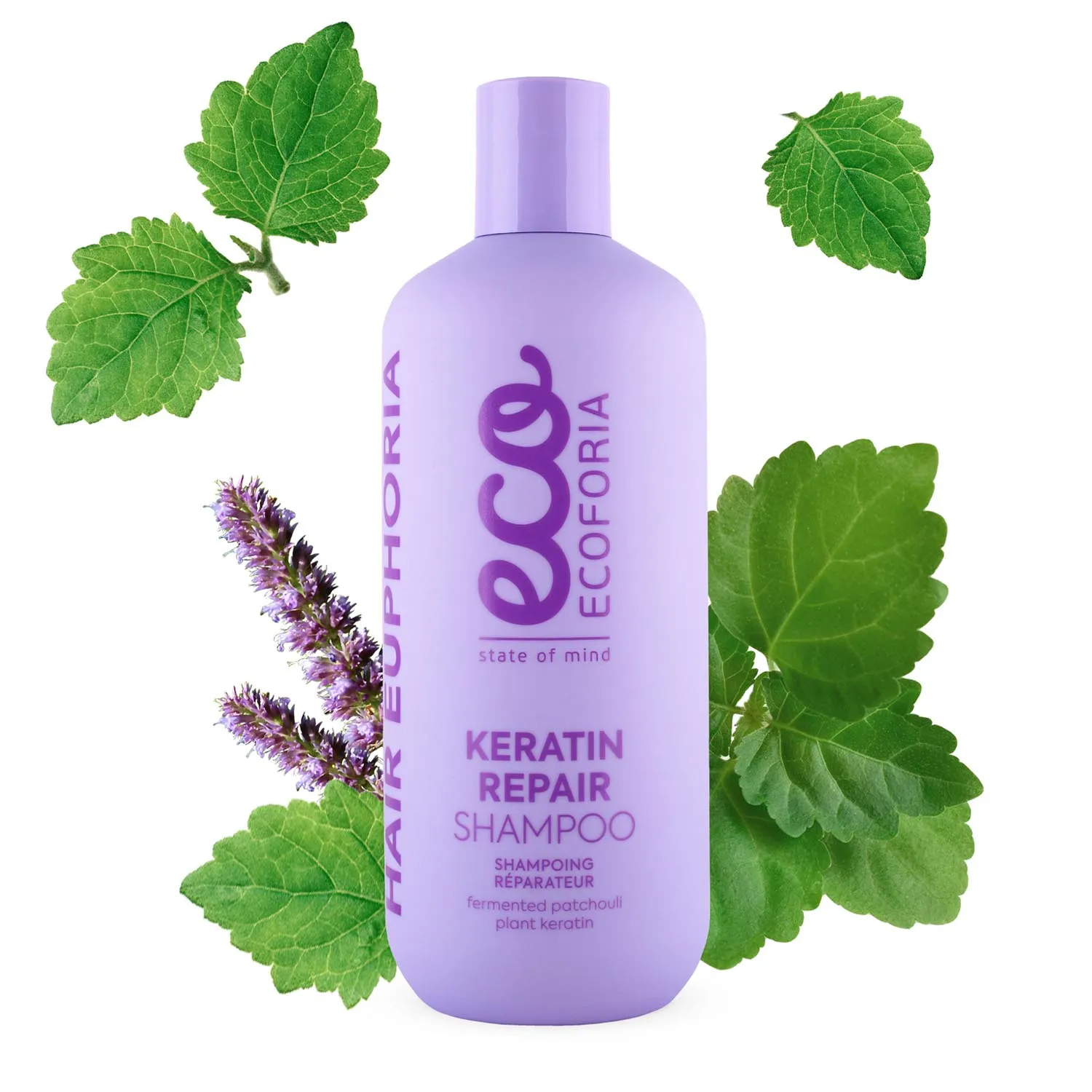 Shampoo riparatore alla cheratina Ecoforia 400 ml