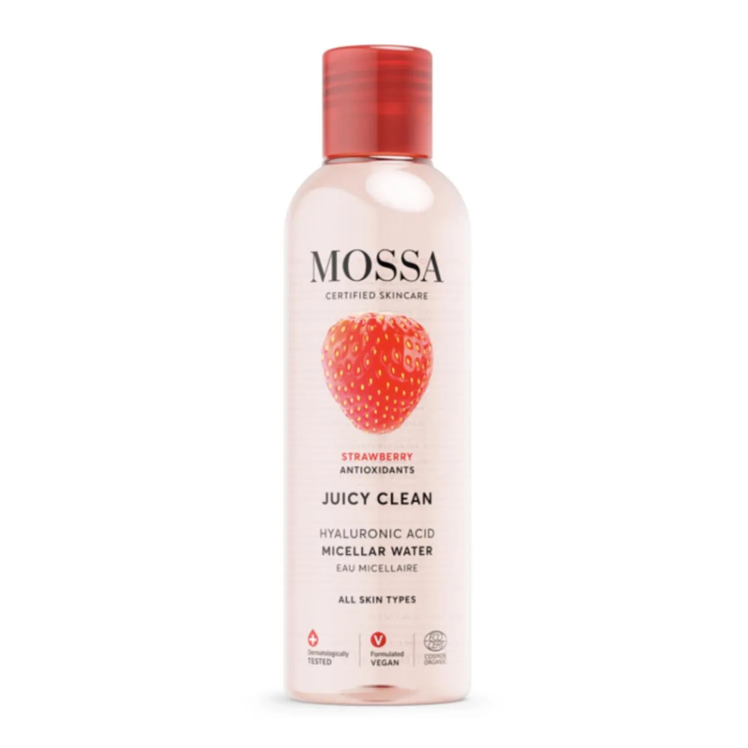 Mossa Cosmetics Mossa Juicy Agua Micelar Strawberry Hyaluronic 50 ml