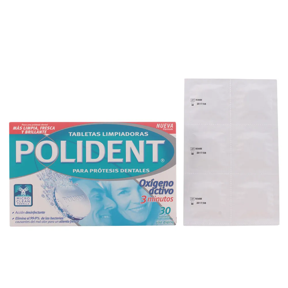 Compresse detergenti Polident 30 unità