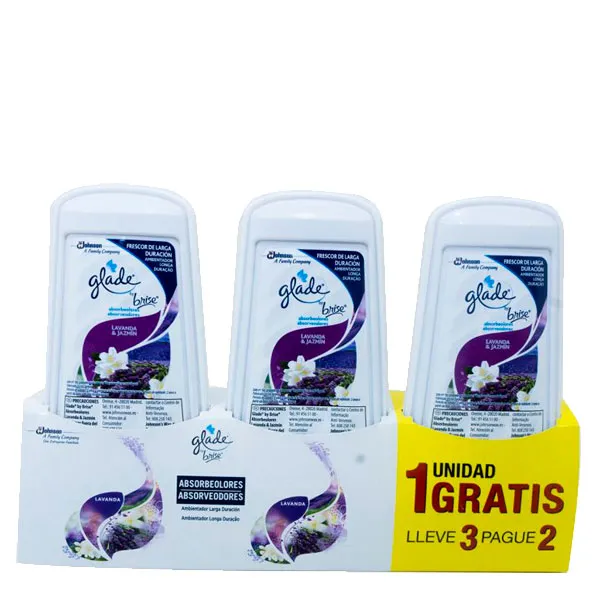 Amb Glade Assorbente Lavanda 3×2