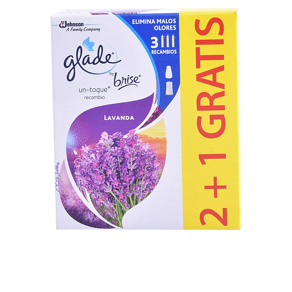Ricariche per deodorante per ambienti Glade One Touch Lavanda 3 pezzi
