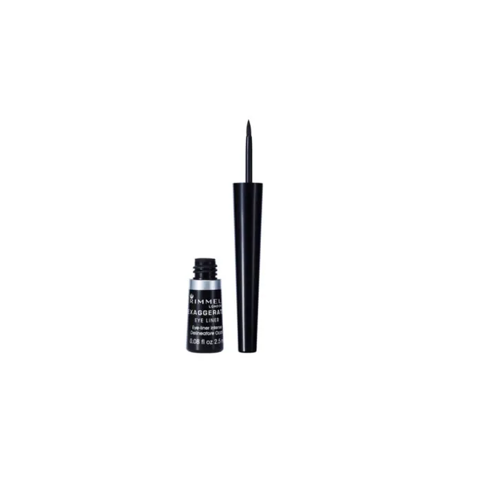 Rimmel Exaggerate Eyeliner liquido 001 Nero
