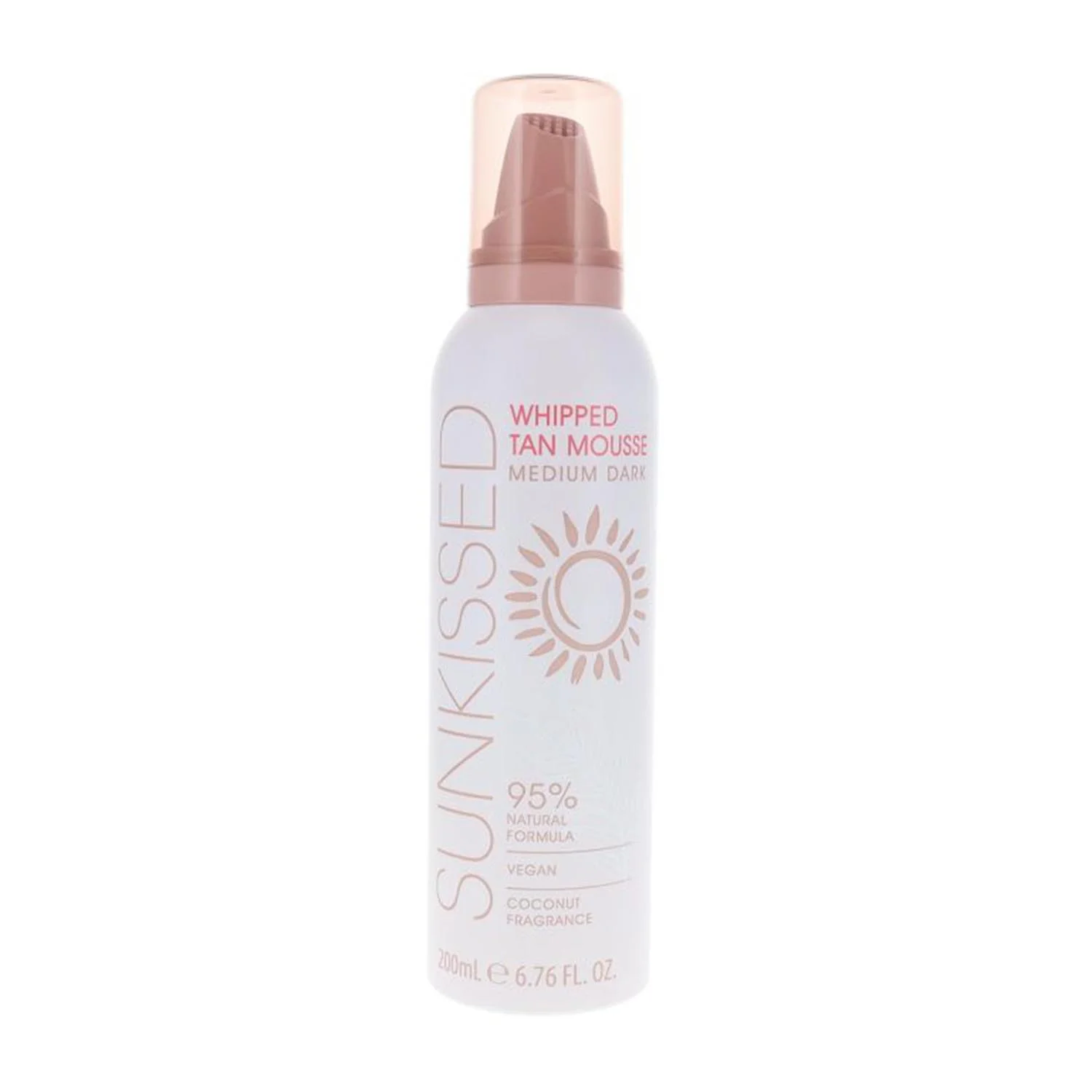 Sunkissed Whipped Tan Mousse Spray Medio Scuro 200ml Spray
