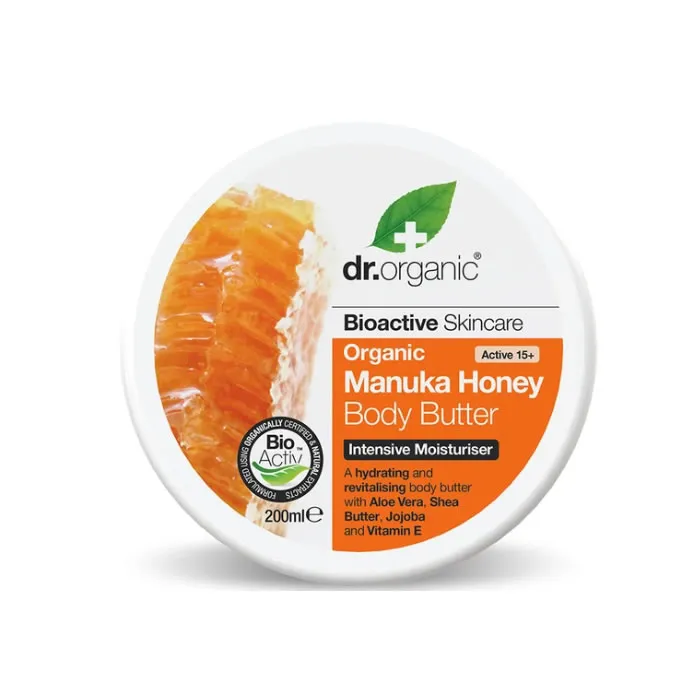 Burro corpo al miele di Manuka Dr. Organic 200 ml