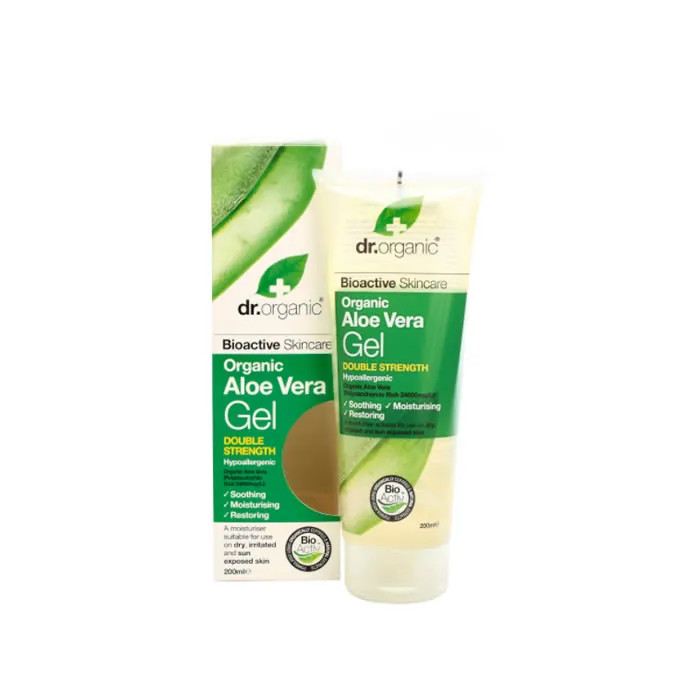 Dr Organic Aloe Vera Gel Maximum Strength 200ml
