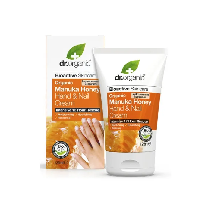 Crema mani al miele di Manuka Dr. Organic 125 ml
