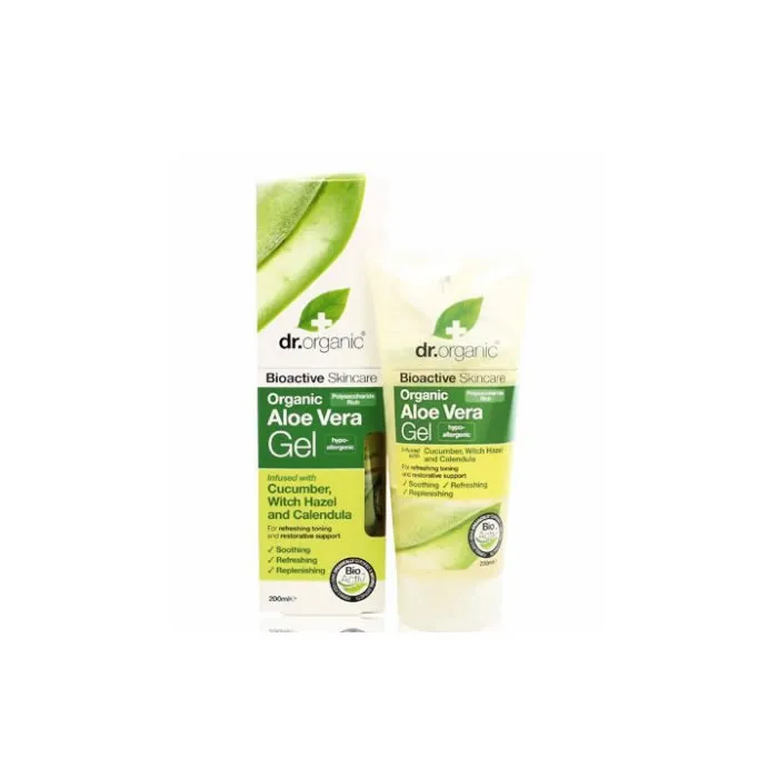 Dr Organic Aloe Vera Gel al cetriolo 200 ml