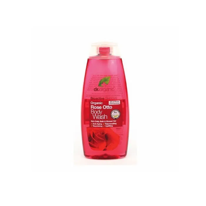 Dr Organic Rose Otto Gel da bagno e doccia 250 ml