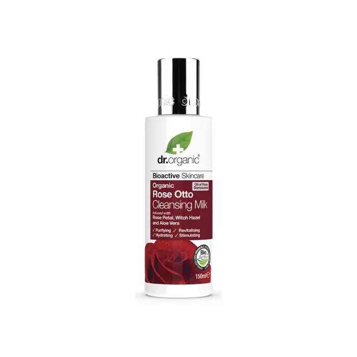Dr. Organic Rose Otto Latte Detergente 150ml