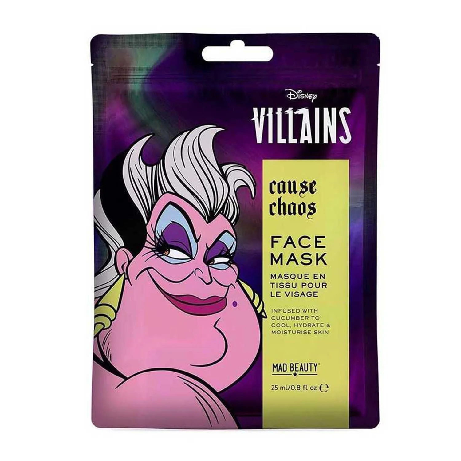Villains Cause Chaos Mascarilla Facial 1un