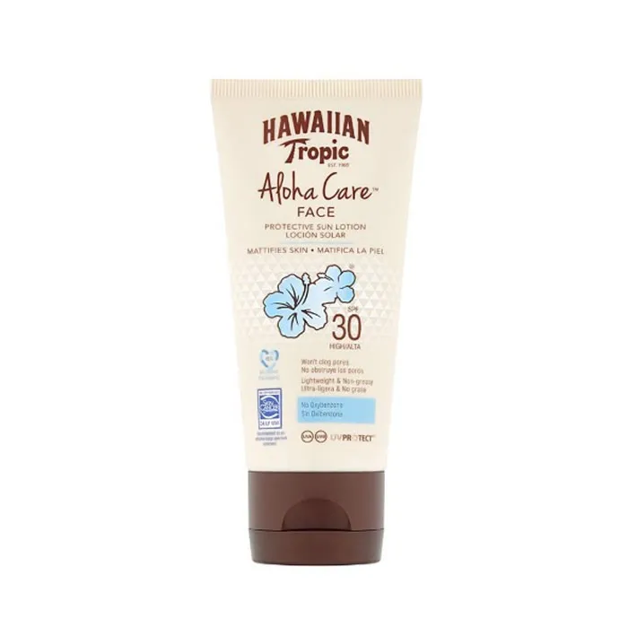 Hawaiian Tropic Aloha Care Crema solare per il viso SPF30 90 ml