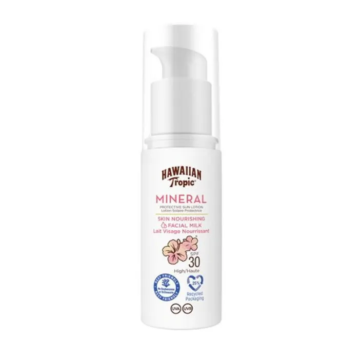 Hawaiian Tropic Mineral Facial Protective Milk SPF30 50 ml