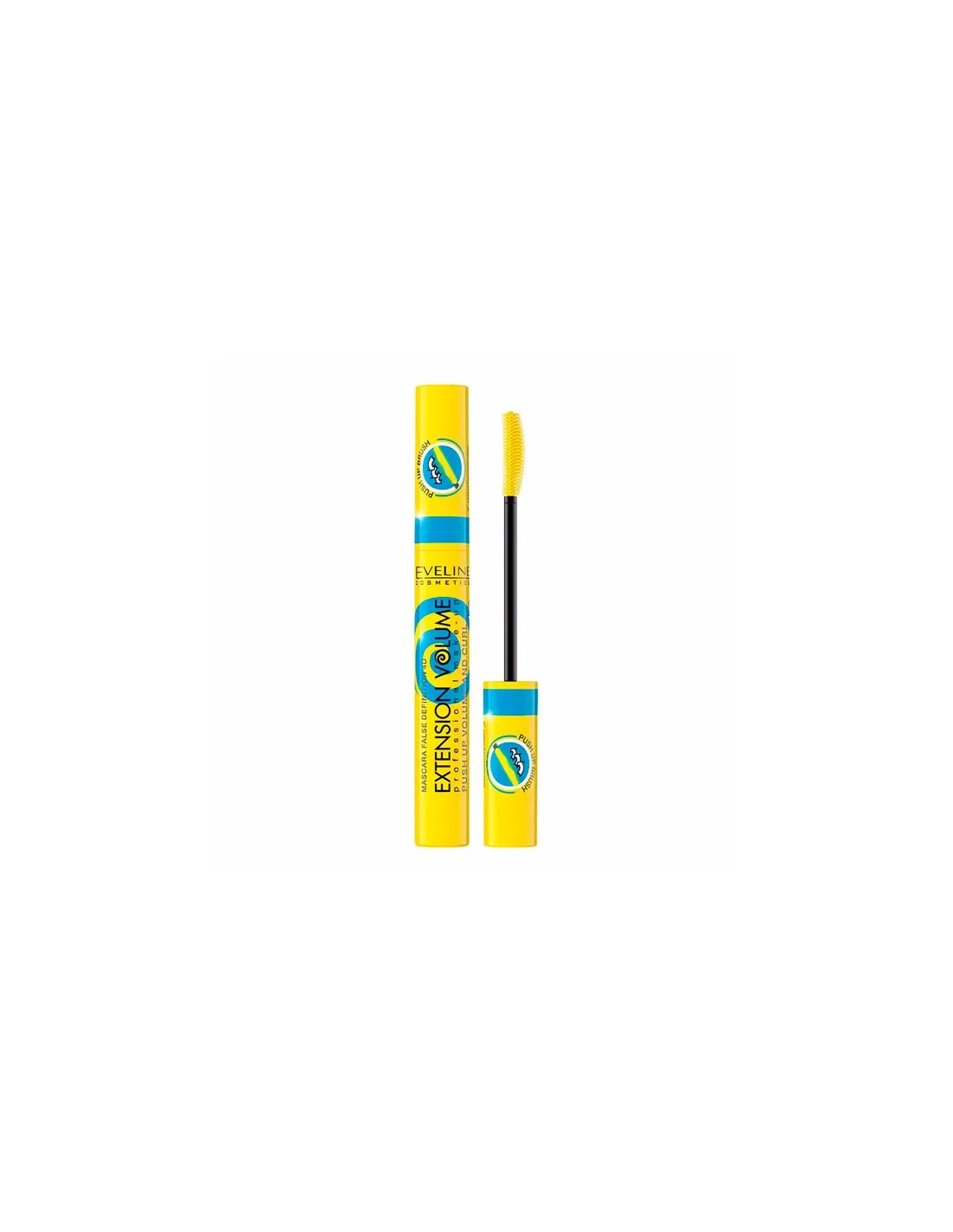 Eveline Mascara Extension Volume Push Up Volumen Levanta Riza Eveline Mascara Extension Volume Push Up Volumen Levanta Riza