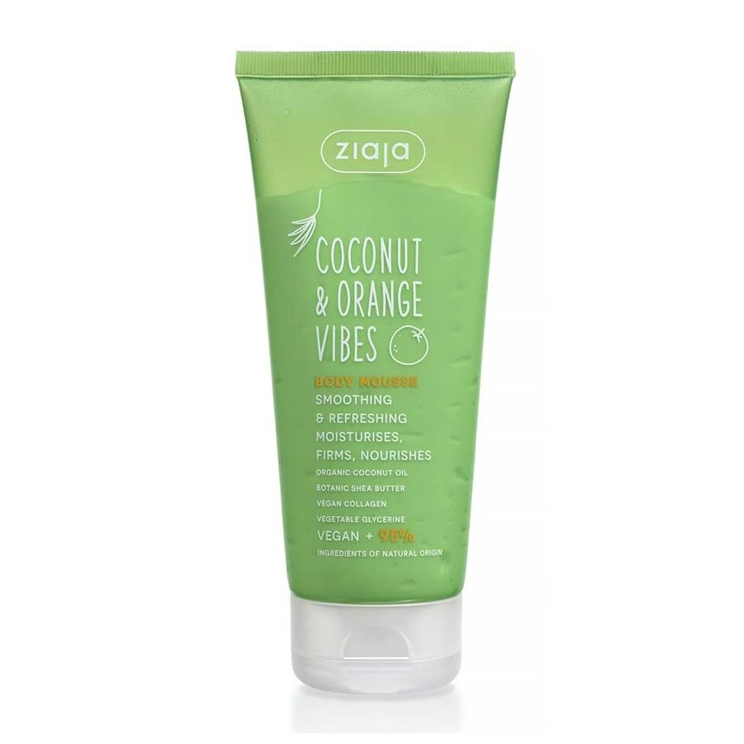 Coconut y Orange Vibes Mousse Corporal Suavizante y Refrescante 200 ml