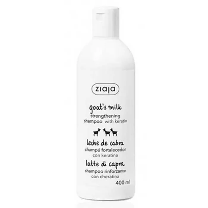 Shampoo rinforzante al latte di capra Ziaja con cheratina 400 ml