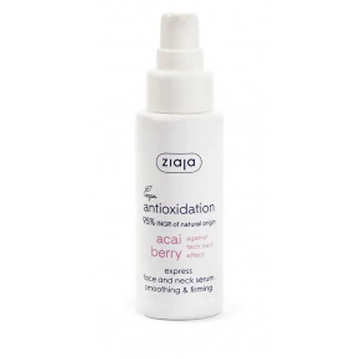 Siero antiossidante concentrato Ziaja Acai per viso e collo 50 ml