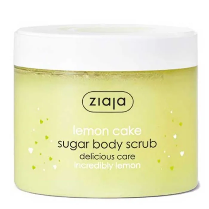 Ziaja Lemon Cake Sugar Body Scrub 300ml