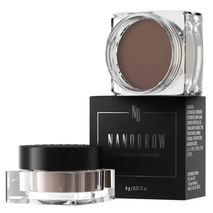 Pomata per sopracciglia Nano Brow marrone scuro 6 g