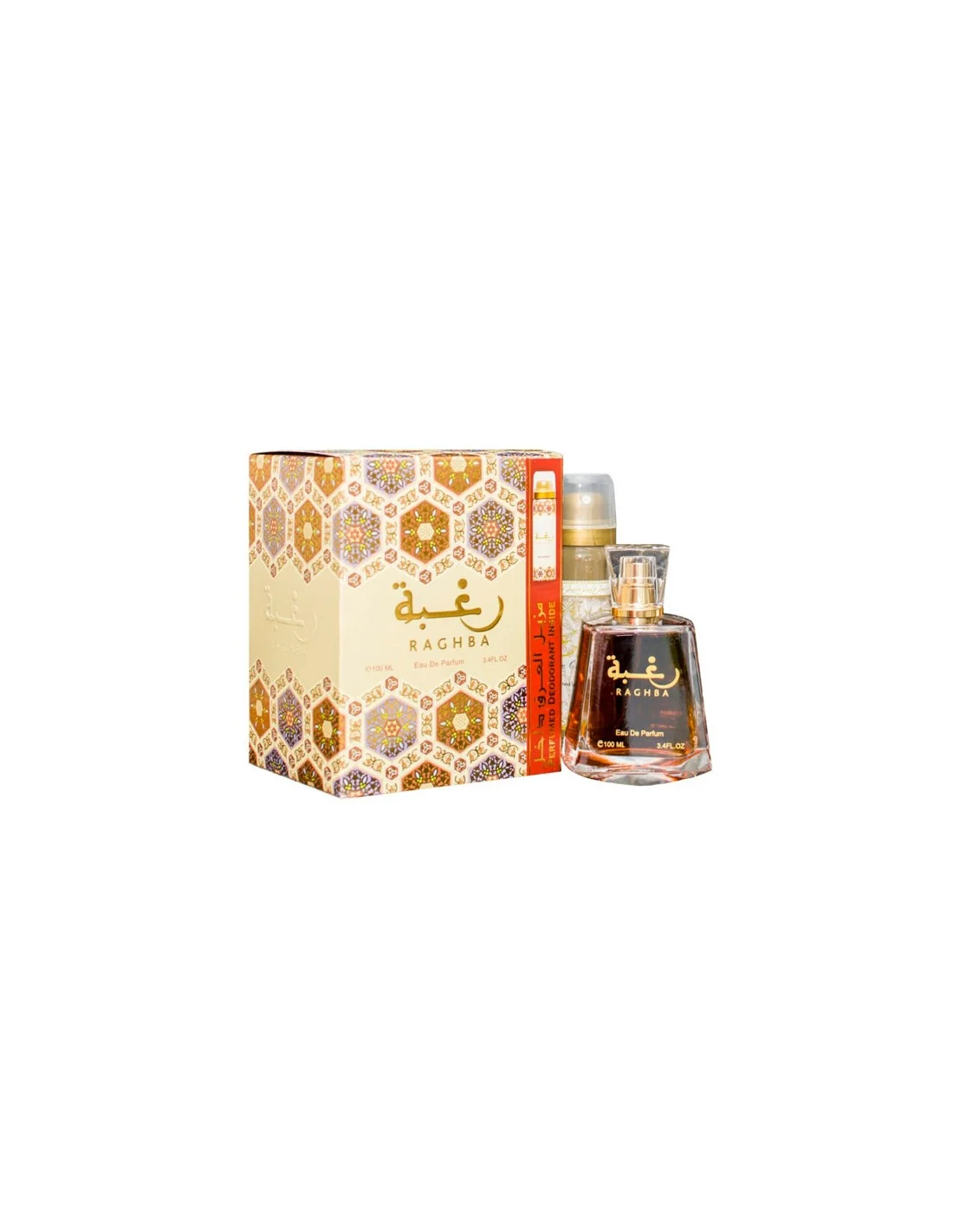 Lattafa Rahba Edp Spray 100ml Deodorante Spray 50 ml Sets