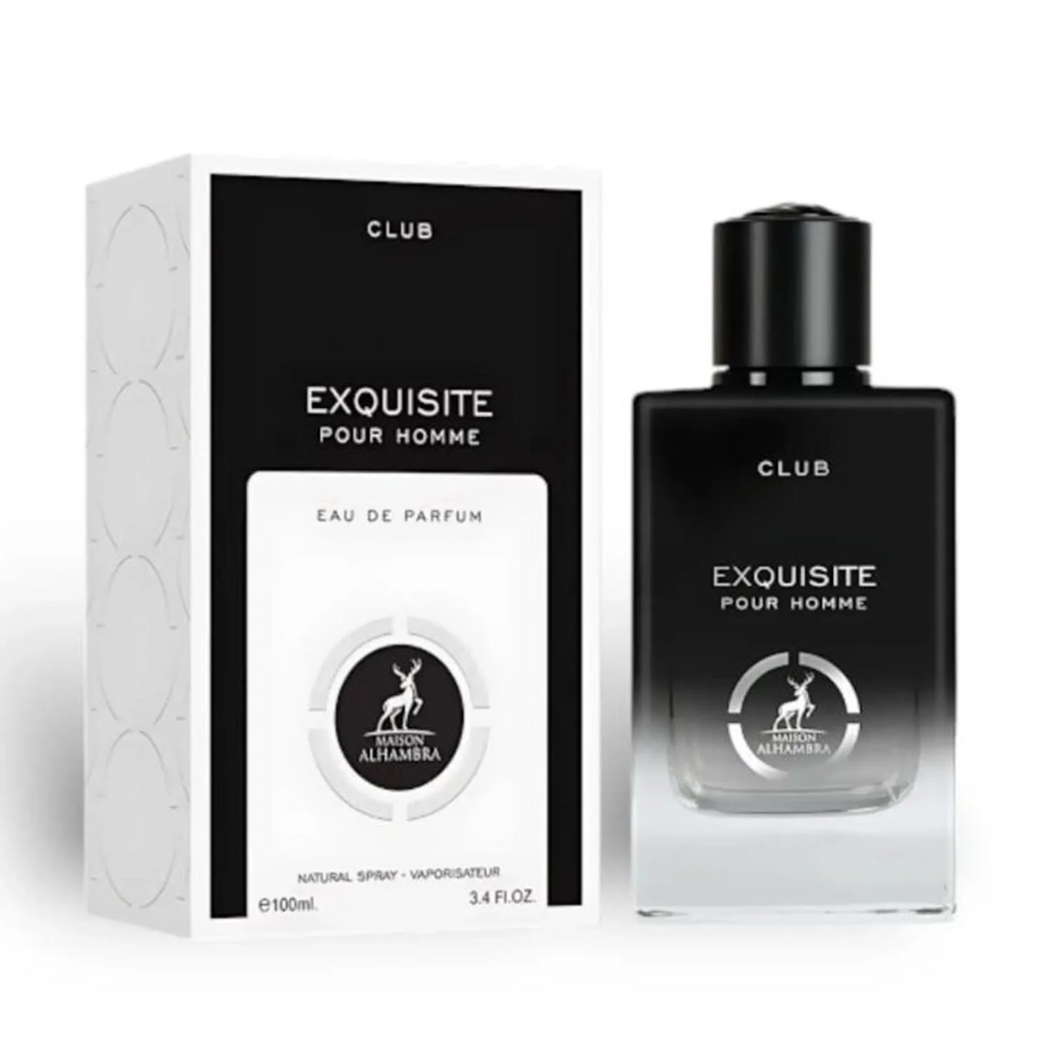 Maison Alhambra Club Exquisite Pour Homme Eau de Parfum 100ml Spray