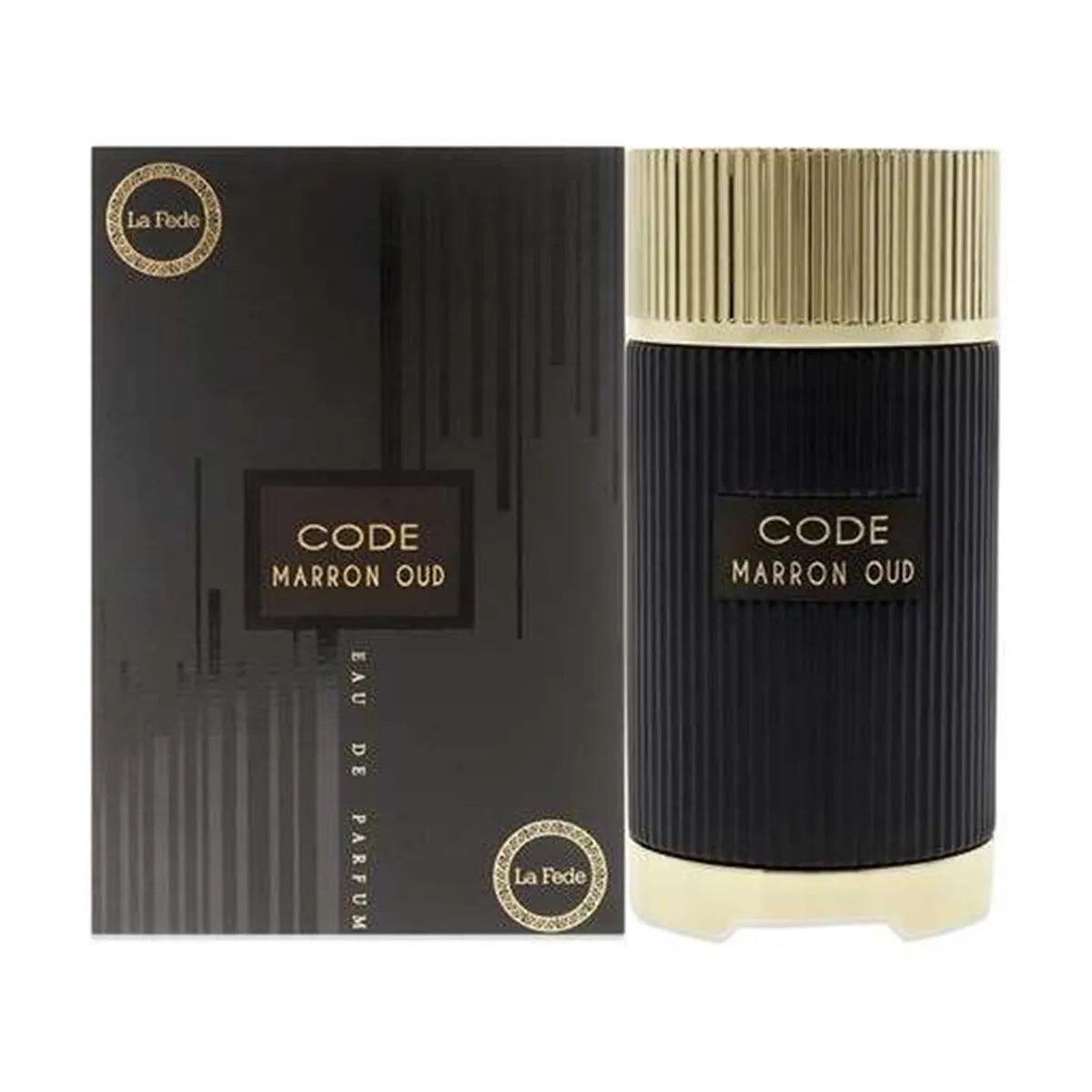 Khaddaj Perfumes La Fede Code Marron Oud Eau De Parfum 100ml