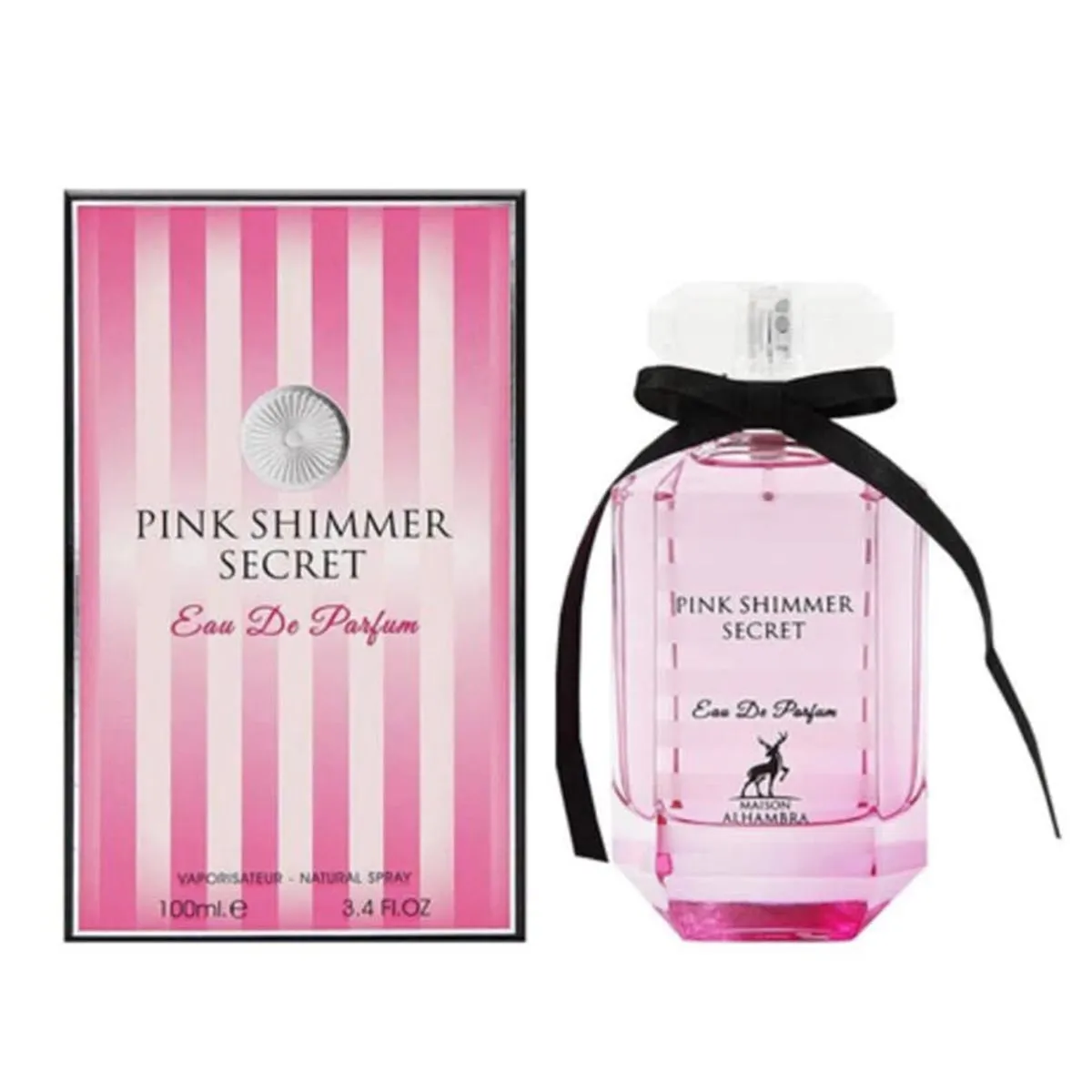 Maison Alhambra Pink Shimmer Secret Eau de Parfum Spray 100ml