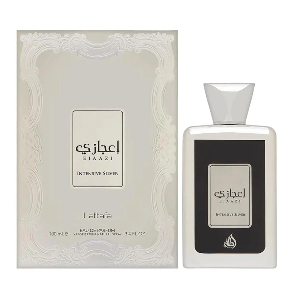 Lattafa Ejaazi Intensive Silver Eau de Parfum 100ml Spray