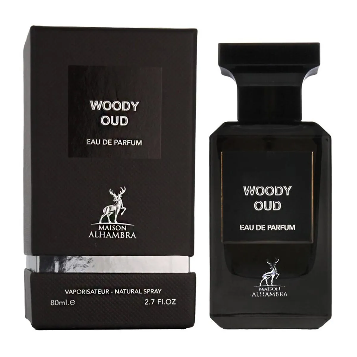 Maison Alhambra Woody Oud Eau de Parfum Spray 80ml