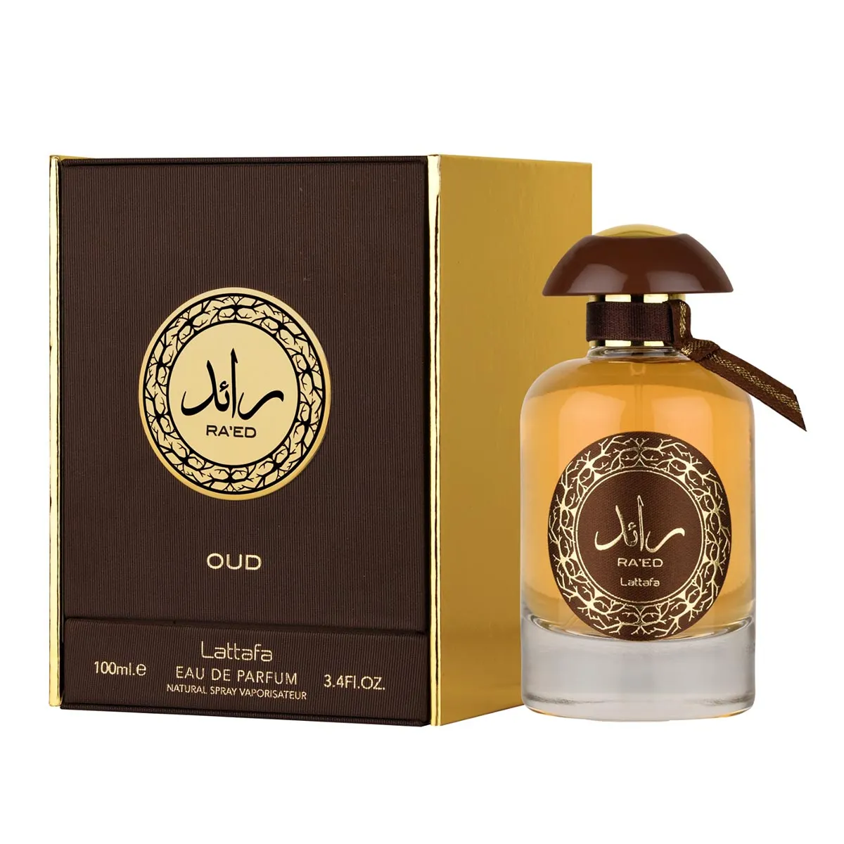 LATTAFA RAED OUD EAU DE PARFUM SPRAY 100ML