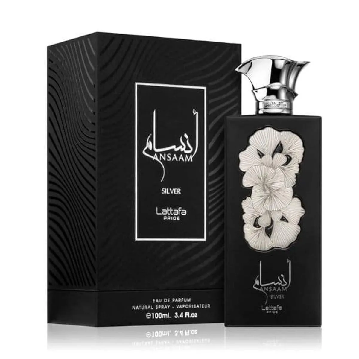Lattafa Ansaam Silver Eau de Parfum Spray 100ml