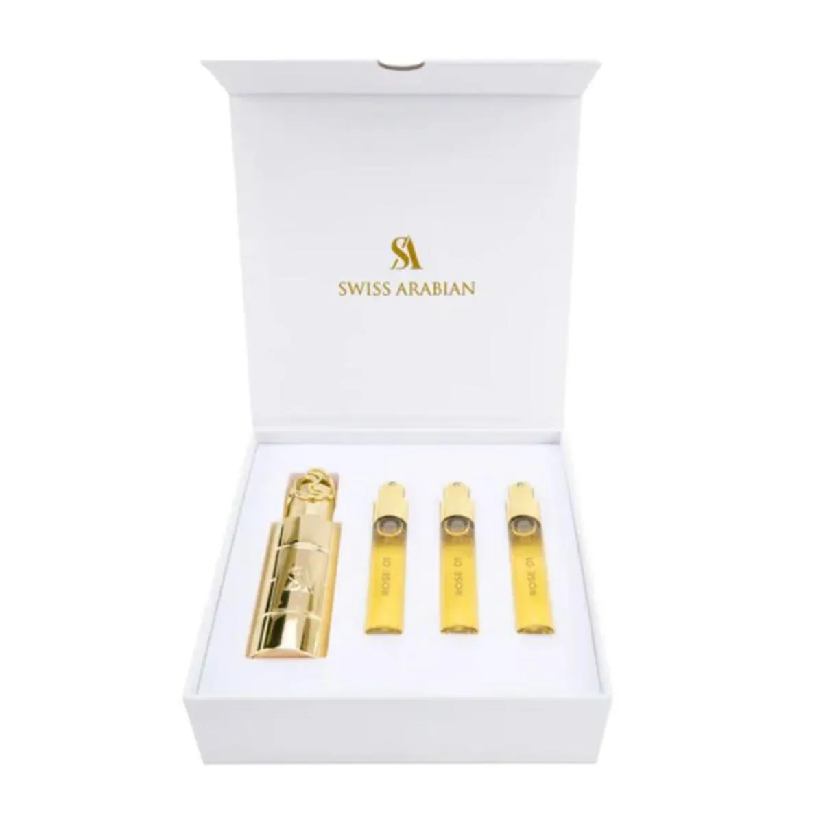 Swiss Arabian Rose Experience Eau De Parfum Set 1ml Swiss Arabian Rose Experience Eau De Parfum Set 1ml