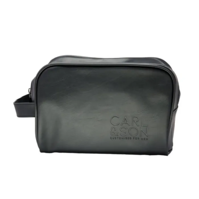 Borsa da toilette Carl & Son nera