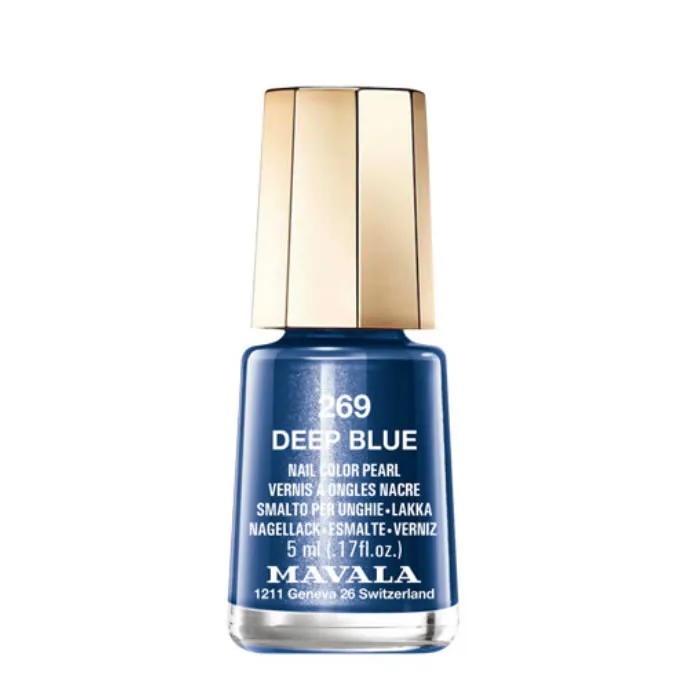 Smalto per unghie Mavala 269 Deep Blue 5ml