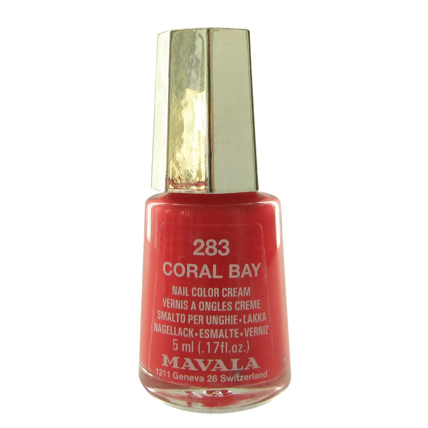 Smalto per unghie Mavala 283 Coral Bay 5ml