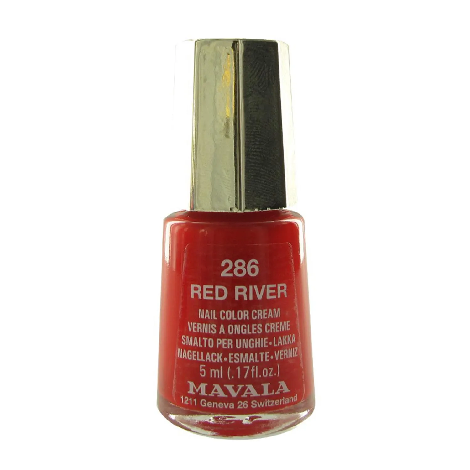Smalto per unghie Mavala 286 Red River 5ml