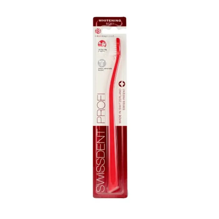 Profi Blanchiment Brosse À Dents Classique Rouge