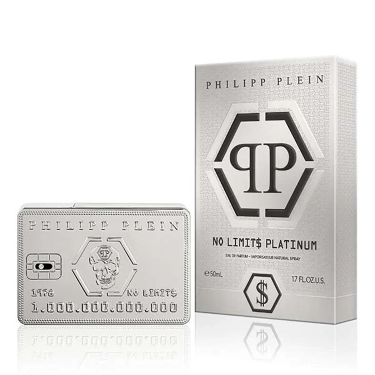 Philipp Plein No Limits Platinum Eau de Parfum Spray 100ml
