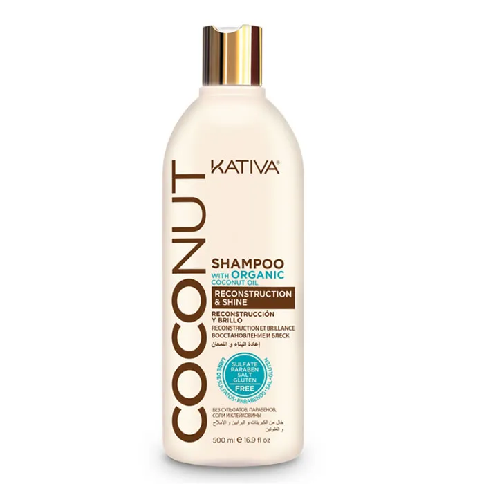 Kativa Coconut Shampoo Reconstruction & Shine 500ml Kativa Coconut Shampoo Reconstruction & Shine 500ml