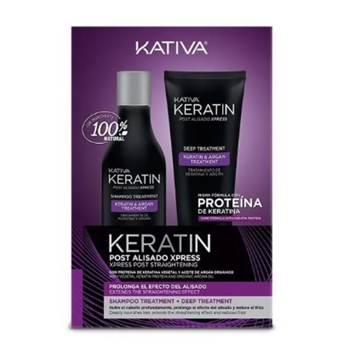 Kativa Keratin Post Smoothing Xpress Set 2 pezzi