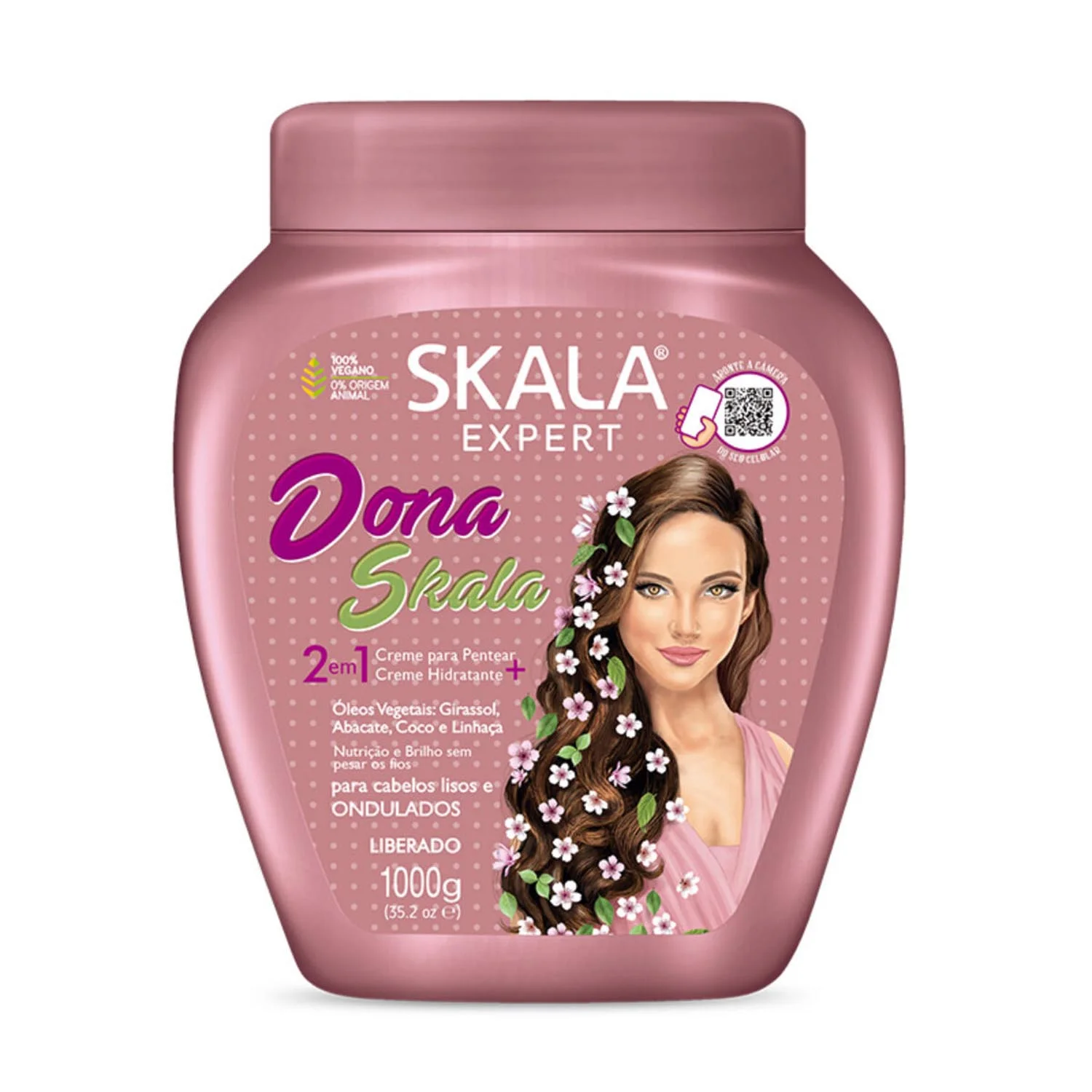 Skala Dona Skala 2in1 Crema Hidratante Cabellos Lisos 1000g Skala Dona Skala 2in1 Crema Hidratante Cabellos Lisos 1000g