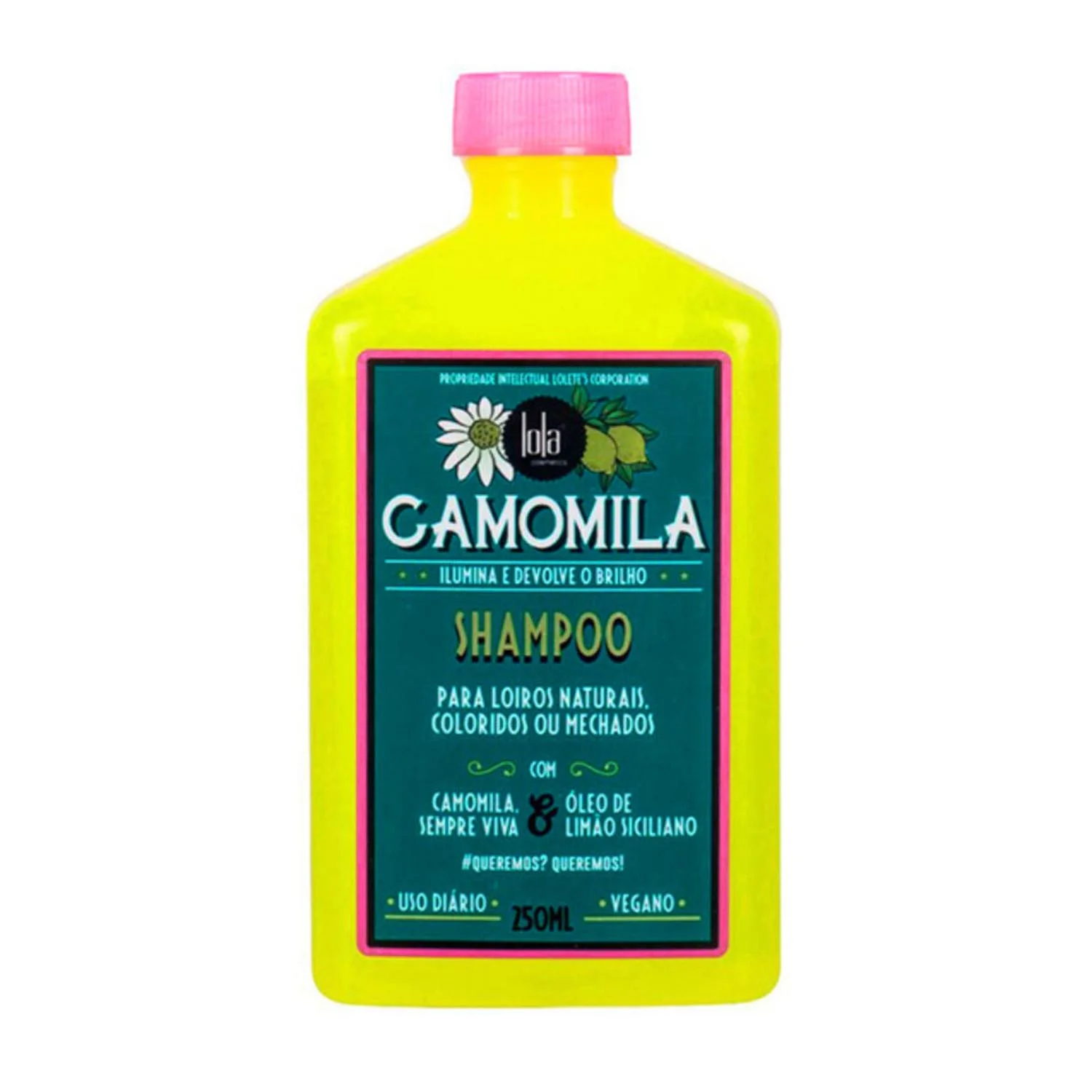 Lola Cosmetics Lola Camomila Champu Uso Diario 250ml Lola Cosmetics Lola Camomila Champu Uso Diario 250ml