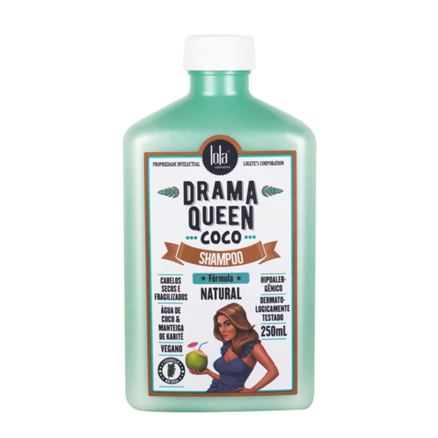 Lola Cosmetics Lola Drama Queen Coco Champu Natural 250ml Lola Cosmetics Lola Drama Queen Coco Champu Natural 250ml
